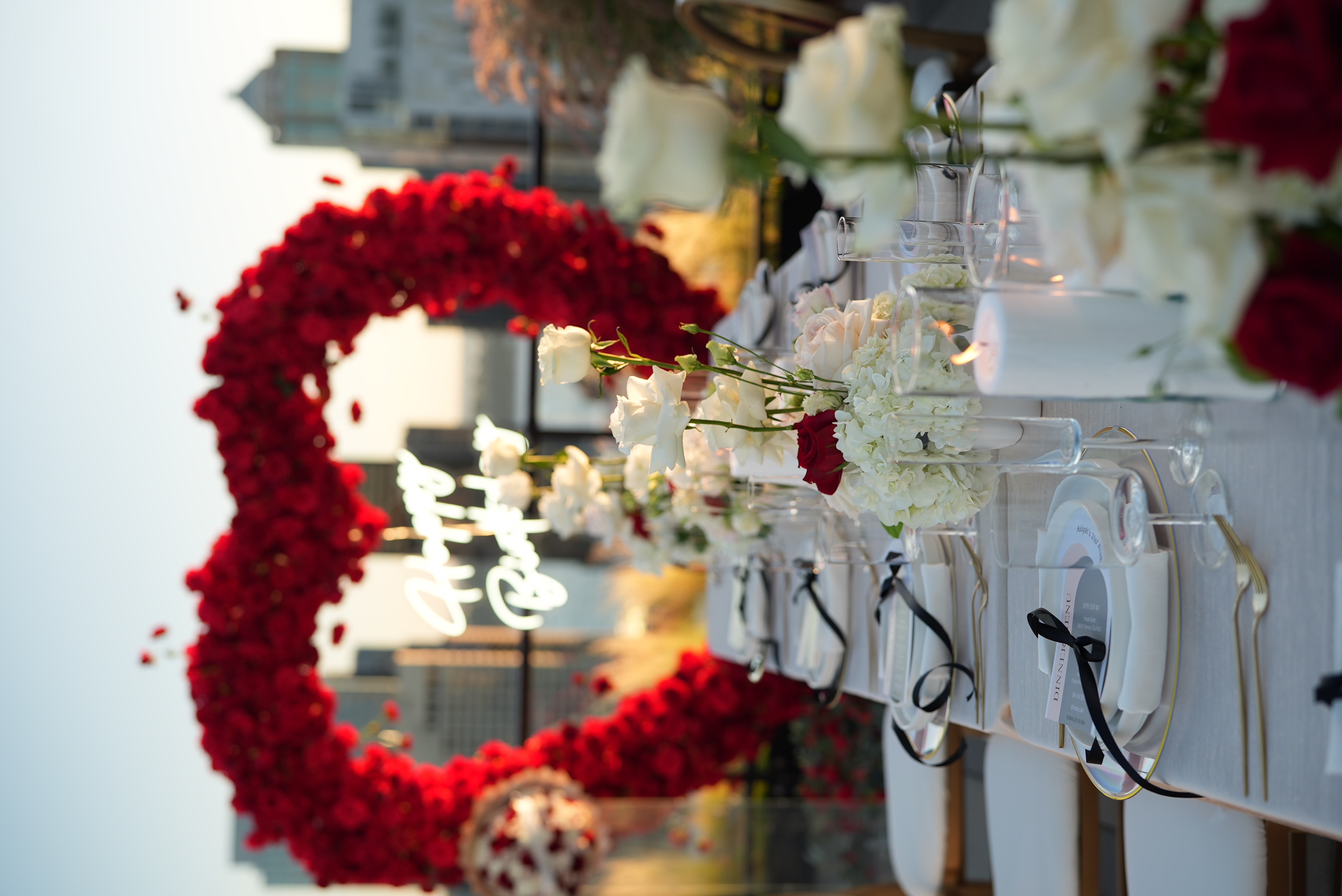 ALIYAH marquee rooftop by Events by Sai